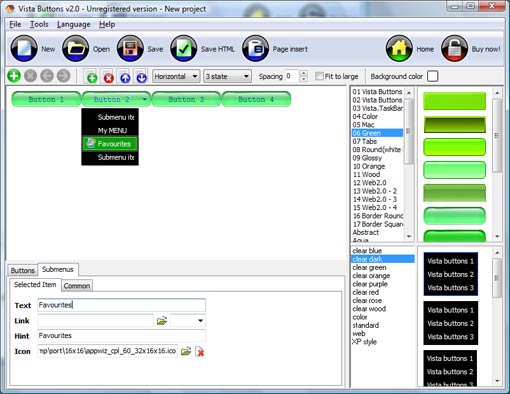 Expandable Dock Menu ScreenShot